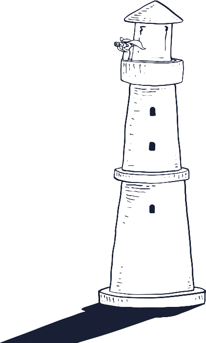 dessin illustration phare